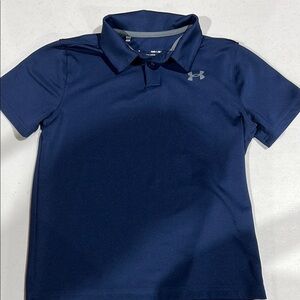 Under Armour Kids' Navy Polo Shirt Size M
